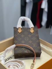 LOUIS VUITTON BAG - Túi LV Petit Sac Plat (Brown) [Mirror Quality]