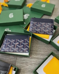 Card Holder Goyard Saint-Sulpice (Navy) [Mirror quality]