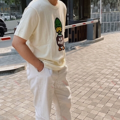 ÁO THUN LOUIS VUITTON LV NIGO JACQUARD (CREAM)