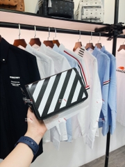 Túi Off-White Oblique Stripes size 1.0 (Đen) [Mirror Quality]