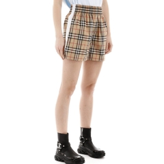 BURBERRY SHORTS - Quần Shorts BBR Side stripe (White) [Mirror Quality]
