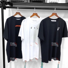 OFF-WHITE TEE - Áo Off-white Arrow On Canvas Skate (Black) [ Mirror Quaility ]