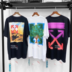 OFF-WHITE TEE - Áo Off-white Arrow On Canvas Skate (Black) [ Mirror Quaility ]