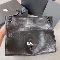 SAINT LAURENT BAG -Túi YSL Niki Shopping Tote (Black) [Mirror Quality]