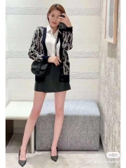 DIOR CARDIGAN - Áo Dior OBLIQUE Wool Jacquard (Navy) [Mirror Quality]