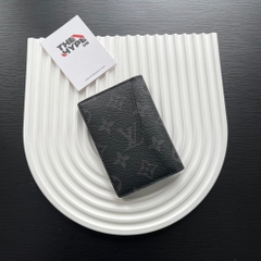 LOUIS VUITTON CARD HOLDER - Ví Đựng Card Monogram Pocket Organizer (Grey) [Mirror Quality]