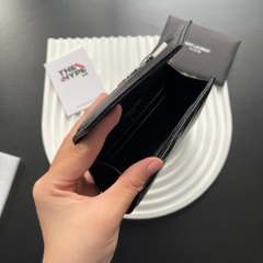 Ví Ngắn YSL Small ENVELOPE CHAIN EMBOSSED ( Black) [Mirror Quality]