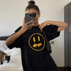 DREW TEE - Áo Thun Drew Painted Logo (Black) [Mirror Quality]