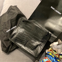 SAINT LAURENT BAG -Túi YSL Niki Shopping Tote (Black) [Mirror Quality]