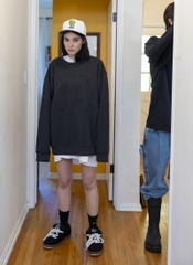 DREW SWEATER - Áo Drew House Sketch Crewneck (Black) [Mirror Quality]