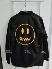 Áo Khoác Drew House Coaches Mascot Back (Black) [Mirror Quality]