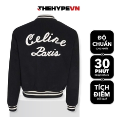 CELINE TEDDY JACKET - Áo Khoác Ce.line Teddy Coduroy (Black) [Mirror Quality]