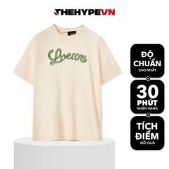 LOEWE TEE - Áo Thun Loewe cactus (Cream) [MIRROR QUALITY]