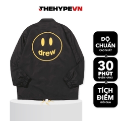 Áo Khoác Drew House Coaches Mascot Back (Black) [Mirror Quality]