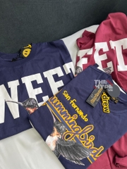 DREW TEE - Áo Thun Drew Sweet Boxy (NAVY) [Mirror Quality]