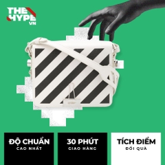 Túi Off-White Oblique Stripes size 1.4 (White) [Mirror Quality]