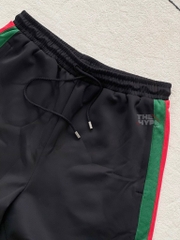 GUCCI SHORTS - Quần Shorts GG Jersey Technique (Black) [Mirror Quality]