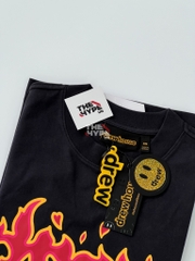 DREW TEE - Áo Thun Drew Faded Lit (Black) [Mirror Quality]