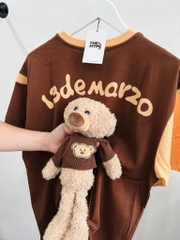 Áo Thun 13De Marzo Melting Chocolate Bear (Kem) Best Quality