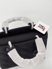 DIOR BAG - Túi Dior Lady ABCDior Ultramatte (Black) [Mirror Quality]