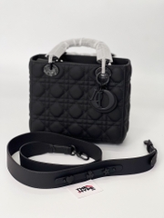 DIOR BAG - Túi Dior Lady ABCDior Ultramatte (Black) [Mirror Quality]