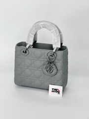 DIOR BAG - Túi Dior Lady ABCDior Ultramatte (Grey) [Mirror Quality]
