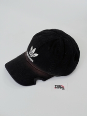 BALENCIAGA CAP- Mũ Lưỡi Trai BLCG x Adidas Logo Trefoil (Black) [MIRROR QUALITY]