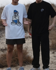 LOUIS VUITTON TEE - Áo Thun LV Wardrobe Staple (Black) [Mirror Quality]