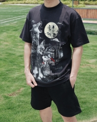 DREW TEE - Áo Thun Drew Full Moon SS23 (Đen) [Mirror Quality]
