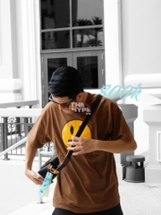 Áo Thun Drew House Mascot (Brown) [Mirror Quality]
