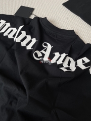 PALM ANGELS TEE - Áo thun PA Logo (Black) [Mirror Quality]