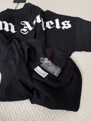 PALM ANGELS TEE - Áo thun PA Logo (Black) [Mirror Quality]