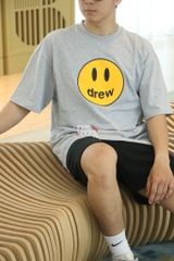Áo Thun Drew House Mascot (Heather Grey) [Mirror Quality]