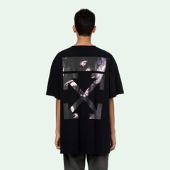Áo thun Off-White Caravaggio Arrows S/S Over (Đen) [Mirror Quality]