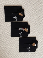 Áo Polo Burberry Logo Embroidered (Black) [Mirror Quality]