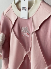 13DE MARZO TEE - Áo Thun 13DE MARZO Hemming Diamond Check (Pink) Best Quality