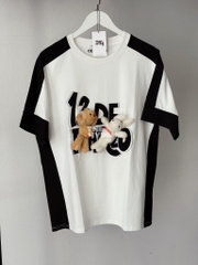 13DE MARZO TEE - Áo Thun Bear Hook & Loop Coconut Milk (White)