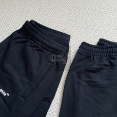 OFF-WHITE SHORTS - Quần Off-White Wave Diag (Black) [Mirror Quality]