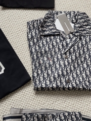 DIOR SET - Shirt, Shorts Dior Silk Hawaiian Oblique [Mirror Quality]