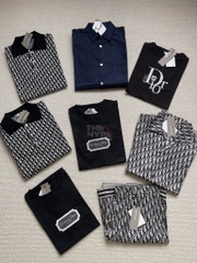 Áo Polo Dior Oblique (Black) [Mirror Quality]