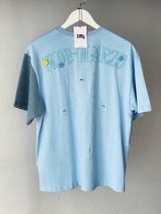 13DE MARZO TEE - Áo Thun Pop Mart Parda Bear Denim Patchwork (Blue) Best Quality