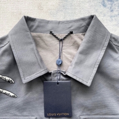 Jacket Louis Vuitton Multi-Tools Embroidery Chore (Grey) [Mirror Quality]