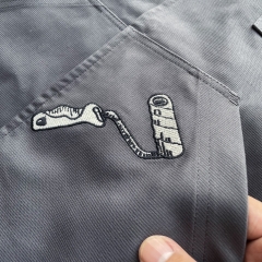 Jacket Louis Vuitton Multi-Tools Embroidery Chore (Grey) [Mirror Quality]