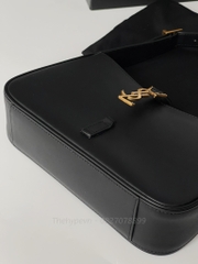 SAINT LAURENT -Túi YSL LE 7 HOBO BAG (Black) [Mirror Quality] -