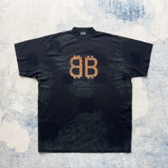 Áo thun Balenciaga BLCG Crypto (Black) [Mirror Quality]