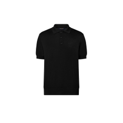 Áo Polo Louis Vuitton LV Cashmere And Cotton Blend (Black) [Mirror Quality]