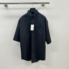 BALENCIAGA SHIRT - Áo Sơ Mi BLCG Crypto (BLACK) [MIRROR QUALITY]