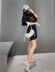 Áo thun Balenciaga BLCG Crypto (Black) [Mirror Quality]