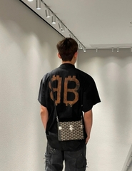 Áo thun Balenciaga BLCG Crypto (Black) [Mirror Quality]