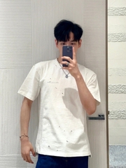 Áo Thun Dior Relaxed Couture Logo Back (White) [Mirror Quality]